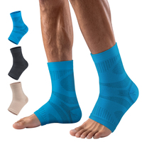 3093 #   Manchon de compression respirant en tricot pour cheville, chaussette de soutien élastique pour la course et le basketball, attelle de cheville sportive