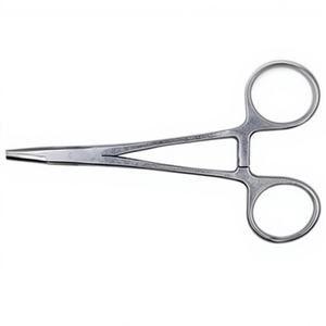 Pinzas Hemostáticas Rectas Manuales de Acero Inoxidable BISONS |   Instrumentos Quirúrgicos Dentales con Certificación CE - Product Image 1