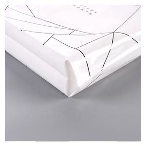 Fabricant en gros LUOYI SD-524 biodégradable personnalisé imprimé solide PE manipulé sacs à provisions pour cadeau 100 pièces quantité minimale de commande - Product Image 6