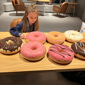 Modelo de simulación de donut extragrande, adorno de repostería, juguete, accesorios de fotografía, modelo de comida, pan, para exhibición en cocina y tienda de repostería - Product Image 2