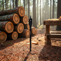 Foret à bois DeWalt 1/2 po à tige hexagonale pour percer des bûches