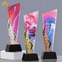 Trophée en cristal K9 gravé, portable et poli, collection Printemps 2026 – Vente chaude, design créatif, options personnalisables, conception gratuite, OEM