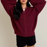 Pull cardigan en tricot surdimensionné décontracté pour femmes, logo personnalisé, vente en gros, automne, nouveau pull à manches longues, fabricant de hauts