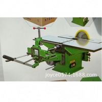 Machine à bois multifonctionnelle REALMAX, table circulaire, scie, raboteuse, perceuse, fraiseuse, machine de travail du bois