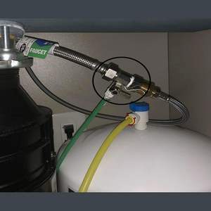 1/<span class=keywords><strong>2</strong></span> \ "Adattatore per tubo in metallo 20 mm o. D valvola di arresto a sfera 1/4 \" valvola di ingresso dell'acqua di alimentazione da 6.5mm per osmosi inversa auto RV - Product Image 5