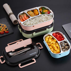Student Stainless Steel Bento Box SS304 Lunch Box Leakproof food Container