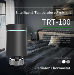 BRT-100 di Beca attuatore termostatico ad alta efficienza energetica Smart Life Room valvole <span class=keywords><strong>per</strong></span> radiatori WiFi/Zigbee programmabili hotel appartamenti - Product Image 2