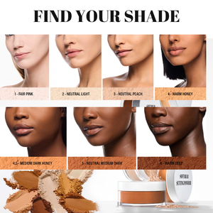 OEM ควบคุมแป้งฝุ่นกันน้ำติดทนนานแต่งหน้าด้วยคอนซีลเลอร์ควบคุมน้ำมันแป้งฝุ่นตั้งค่าหลวม - Product Image 2