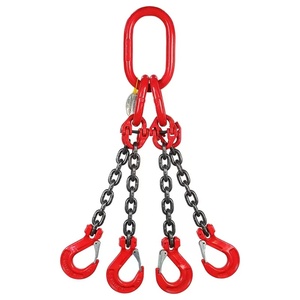 Fune in acciaio legato SCIC, catena per trasportatore, perno cavo, finitura liscia, maglie saldate, G80 6mm standard con gancio - Product Image 2