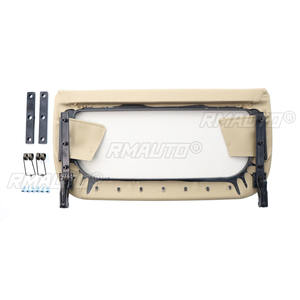 Panel Trasero para Asiento de Coche BMW Serie 5 F18 2010-2013/GT F07 2009-2013/Serie 7 F02 2009 2010 2011 2012 2013 Negro Beige 5210917366 - Product Image 5