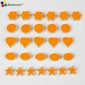 200g Mix Couleur Irrégulière Céramique Mosaïque Design Moderne DIY Artisanat Pierres pour Art Mural Extérieur - Product Image 4