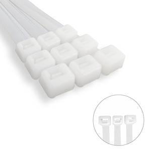 Fascetta per cavi 100% nylon. Colore Naturale 4,5 x 280 mm. Confezione da 100 Unità - Product Image 3
