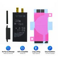 Batterie rechargeable sans connecteur flexible pour iPhone 11, sans message, compatible 11, 11 Pro, 12, 13, 14, 15 Pro Max, pièce de rechange originale pour réparation
