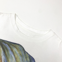 T-shirt pour homme de haute qualité, unisexe, imprimé personnalisé, col rond, manches courtes, impression DTG, surdimensionné, 100% coton, taille plus