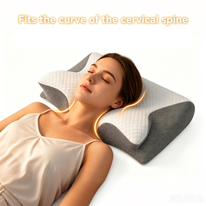 Almohada <span class=keywords><strong>Cervical</strong></span> de Espuma Viscoelástica con Soporte Ortopédico Ergonómico CertiPUR-US de YUE RISE, Personalizada de Fábrica, para Dormir de Lado - Product Image 3