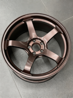 Juego de Ruedas Retro Doradas 4x100 de 15 Pulgadas para Mini Cooper R50 Fiat 500, Estilo Clásico, Ligeras, Cóncavas y Escalonadas