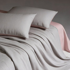 Fodera per <span class=keywords><strong>cuscino</strong></span> in <span class=keywords><strong>raso</strong></span> personalizzata, in cotone, qualità alberghiera, bianca, 20"x30"/20"x40", con chiusura a busta - Product Image 2