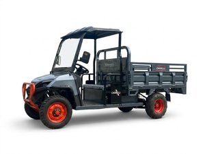 Tricycle de fret électrique ChangLi robuste à <span class=keywords><strong>4</strong></span> roues avec volant et benne ouverte pour le <span class=keywords><strong>golf</strong></span> - Product Image 1