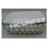 Vaisselle céramique HCVAC or argent PVD équipement de revêtement sous vide Machine de revêtement en or titane