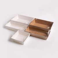 Scatole per Sushi in Carta a Prezzo di Fabbrica, Contenitori Usa e Getta per Sushi da Asporto con Coppette per Salsa per Catering