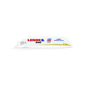Lenox-21066414GR ทอง®ไฟฟ้าโค้ง™ใบเลื่อยแบบลูกสูบสำหรับใบมีด82472210668โลหะ-EAN และแผ่นตัด - Product Image 1