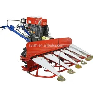 2020 Most Hot Selling and Good Working Self Walking rice reaper / mini rice harvester / wheat reaper