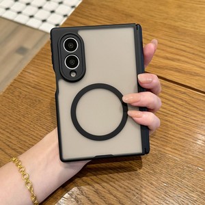 เคสโทรศัพท์มือถือแม่เหล็กแบบด้านคุณภาพสูงสำหรับ Samsung Z Fold 8 ultra Z Fold 7 6 5 ป้องกันการกระแทก ฝาหลังแบบนิ่มพับได้ - Product Image 3