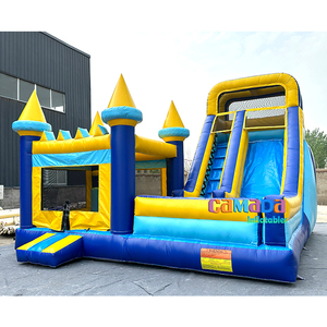 Directo de fábrica comercial Wet Dry Bouncer Slide Combo inflable Bouncy Moonwalk Jumping Castle Bounce House para niños adultos - Product Image 3