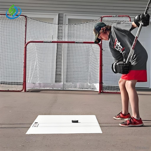Prix <span class=keywords><strong>d</strong></span>'usine, tapis de tir de hockey blanc personnalisé pour l'entraînement, feuilles de plastique de haute qualité - Product Image 1