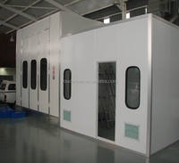 Cabine de four de peinture de voiture haute fiabilité/salle de peinture/peinture de voiture de cabine de pulvérisation