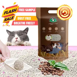 Pewangi POP Asia pasir anak kucing kustom bentuk bola rasa gumpalan kotoran kucing bentonit