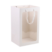 Sac fourre-tout cadeau en papier kraft brun imprimé sur mesure pour bougie pour événements et souvenirs de marque