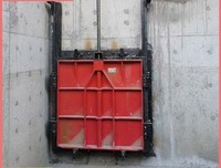 Puertas Deslizantes/Correderas de Acero Inoxidable y Hierro Fundido Eléctricas de Alta Resistencia Yaode para Aplicaciones en Medios Acuáticos a Temperatura Media, Personalizadas