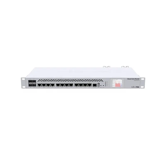 Mikrotik Router CCR1036-12G-4S with 36 Core CPU 12x Gigabit Ethernet 4x SFP 4GB RAM 1GB Storage FTTH Wireless/Wi-Fi