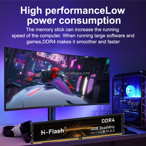 H-flash nhà máy nhà sản xuất tại chỗ nóng bán hỗ trợ tùy chỉnh máy tính RAM DDR4 4GB 8GB 16GB 32GB 2400Mhz 2666MHz Bộ nhớ máy tính - Product Image 5