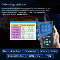 Escáner OBD2 T200 con Logotipo Personalizado, Lector de Códigos de Error del Motor del Automóvil y Máquina de Diagnóstico de Prueba de Batería para Todos los Automóviles