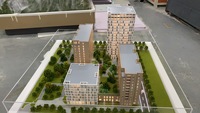 Services de modélisation architecturale pour hôtels, musées et plans d'aménagement, conception de fermes en plastique ABS