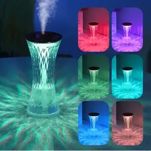 Factory Price Led Light Usb Room Home Ultrasonic Air Purify Cool Essential Oil Portable Small Perfume Humidifier