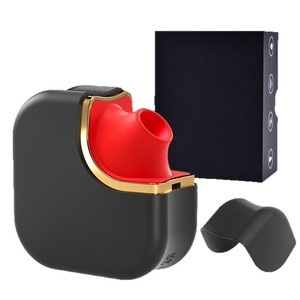 Achetez-en un, obtenez-en un gratuitement : Vibrateur suceur vibrant pour adulte, rouge, avec télécommande via application, rechargeable par USB, pour stimulation du mamelon - Product Image 5