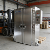 Four de vulcanisation à circulation d'air chaud en acier inoxydable 304 220 ° Chariot de stockage pour pièces en caoutchouc de silicone pour durcissement secondaire