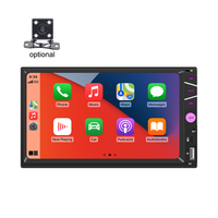 Autoradio universel double DIN avec écran 7 pouces, CarPlay sans fil, Android Auto, Type-C, Bluetooth, unité principale double DIN pour voiture, Android