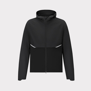 <span class=keywords><strong>Veste</strong></span> de sport imperméable coupe-vent en polyester 100% personnalisée, légère et luxueuse pour hommes, idéale pour la course à pied, le <span class=keywords><strong>golf</strong></span> et la <span class=keywords><strong>pluie</strong></span> - Product Image 4