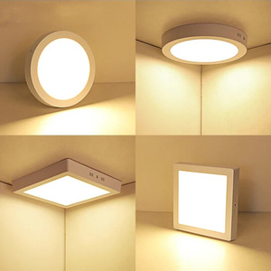 <span class=keywords><strong>Panel</strong></span> cuadrado redondo de alta calidad 18W <span class=keywords><strong>Panel</strong></span> de luz <span class=keywords><strong>LED</strong></span> montado en <span class=keywords><strong>superficie</strong></span> de techo delgado para oficina en casa - Product Image 6