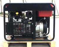 Groupe électrogène portable à double carburant (gaz naturel et essence) de type ouvert 11KW 12KW 13KW 14KW 17KW 18KW, 2 cylindres, à onduleur