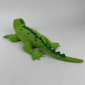 Venta al por mayor 2025 nueva llegada <span class=keywords><strong>verde</strong></span> <span class=keywords><strong>Iguana</strong></span> lagarto suave peluche Animal de peluche súper suave con técnica bordada de relleno de algodón PP - Product Image 3