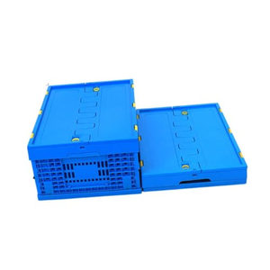 Caja de Plástico Apilable y Encajable de 74L con Tapa Adjunta, Resistente - Product Image 2