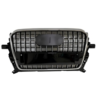 Pour Audi Q5 2013-2018 : Grille de pare-chocs avant et cache de radiateur, y compris la version S-Line Sport – Pièces de rechange pour carrosserie automobile