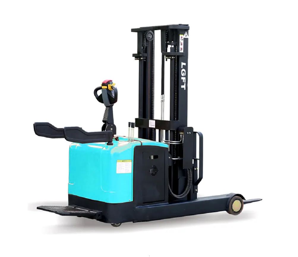 2m 3m 4m 5m 6m pallet stacker electric manual forklift stacker home use reach stacker