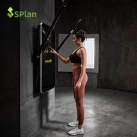 SPlan Modelo Y, Gimnasio Compacto Inteligente Todo en Uno de Lujo para el Hogar, Máquina de Poleas con Pantalla Táctil de 24 Pulgadas y Pila de Pesas de 100 kg
