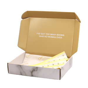 Conception gratuite Logo personnalisé <span class=keywords><strong>Carton</strong></span> Impression Pli Cadeau Expédition Papier Emballage Affranchissement Boîte en <span class=keywords><strong>carton</strong></span> ondulé - Product Image 2
